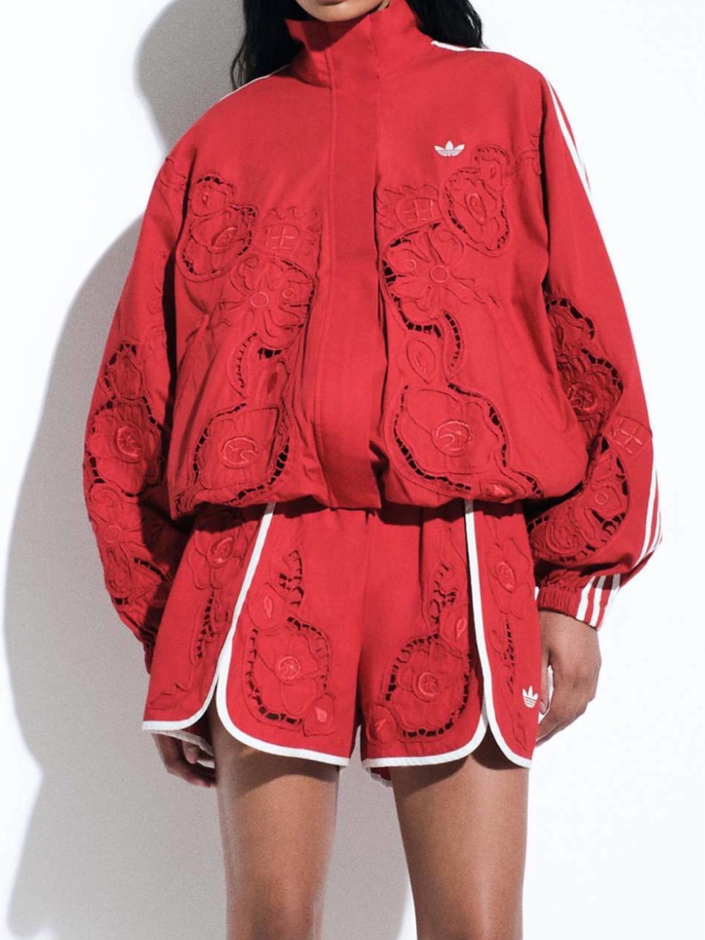 Adidas x ASOS oversized cutwork track jacket size M - Picture 2 of 4